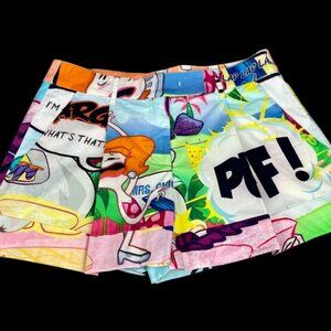 Moschino Colorful Print Women's Shorts Size US 4 Italian 38
